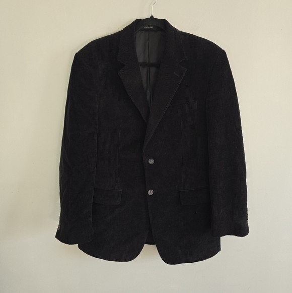 Polo Ralph Lauren Other - Polo Ralph Lauren Black Corduroy Blazer Size 38R